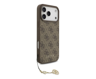 Guess 4G Charms Collection MagSafe do iPhone 17 Pro Max brązowy - 1365477 - zdjęcie 1